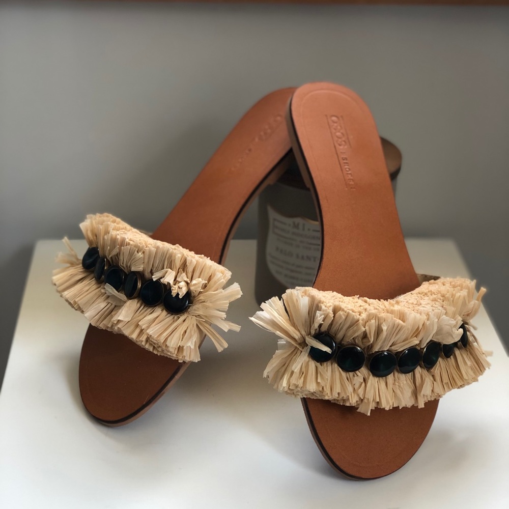 Cute beaded ASOS sandals!